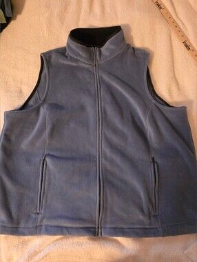 Eddie Bauer Fleece Vest Blue 3x